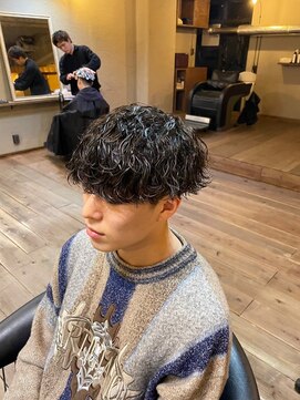 シリー 浦添店(SILLY) 沖縄メンズ波巻きパーマ