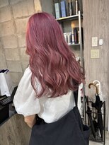 ラフィット 香椎(lafit)&nbsp;ブリーチカラー×ピンク×ダブルカラー×髪質改善トリートメント