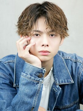 ザサードヘアー 千葉(THE 3rd HAIR) シャドウパーマ　センターパート