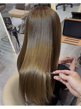 アンフィニー 仙台(ANFINI) 仙台縮毛矯正ブリーチ縮毛矯正酸性ストレート髪質改善前髪艶髪