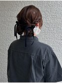 浴衣ヘア　ツインアレンジ