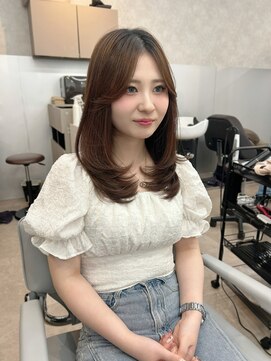 シエテ 津田沼(Siete) ミディアムヘア/暗めカラー/グランマッシュ/津田沼/韓国/カラー