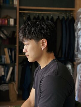 ザスーツブラザーズ 名古屋 金山店(THE SUITS BROTHERS) 金山 メンズカット フェード×波巻きパーマ