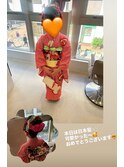 七五三７歳着付け＊日本髪＊綱島美容室