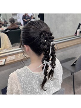 リミットバイアフィナー 大宮店(limit by Afinar) ポニーアレンジ