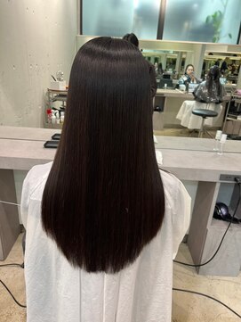 髪質改善/髪質改善カラー[#渋谷駅#縮毛矯正#ストレートパーマ]