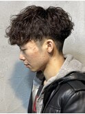 MEN’S HAIR/波巻ツイストスパイラル/フェザーパーマ/群馬高崎