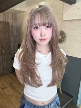 スカイ(SKY) 透明感カラー/髪質改善/縮毛矯正/レイヤーカット/ダブルカラー