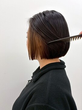 アルファ(alpha) 大人ガーリー/ダークアッシュ/似合わせカット/ミディアムレイヤ