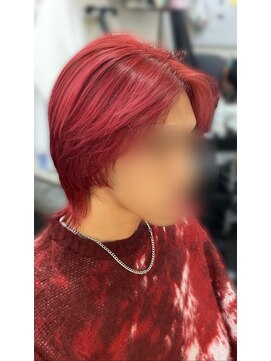 ヘアーズクレッセント(CRESCENT) ブリーチオンカラー