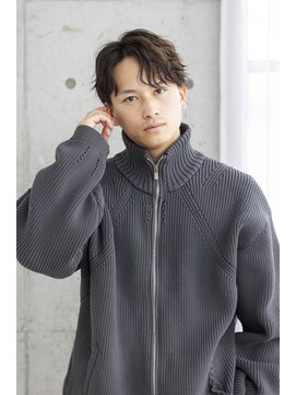 トティア 本通(Totia) 【Totia本通】ナチュラルセンターパート/メンズカット