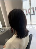 外ハネミディアム【中野美容室/新中野/東中野】