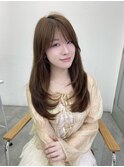 ロングレイヤースタイル