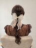 コテ巻き¥2,750-ヘアアレンジ¥5,500-相談¥0-~備考欄に記載して下さい