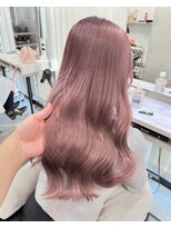 ハーディ 天神大名(Hardy)&nbsp;ピンクラベンダー ラベンダーピンク ハイトーン ブリーチ ロング