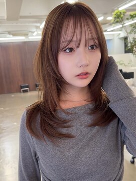 アビー(ABBEY) レイヤーミディアムレイヤーロングレイヤーフェイスレイヤー