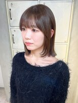 レス 伏見(LESS)&nbsp;[LESS 伏見/丸の内/栄/名古屋]結べるボブ×マロンベージュ★浅田