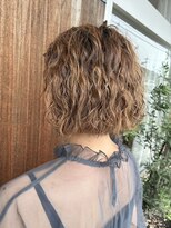 シャポン&nbsp;ふんわりウェーブ※大人のニュアンスボブ