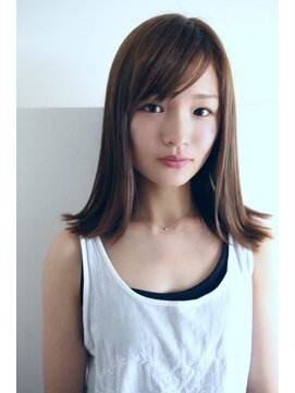 イスコ(ISCO) ミディアムストレート/ブラウンカラー