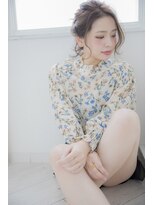 シャイン ヘア ブレンド 二子玉川(Shine hair blend)&nbsp;【二子玉川】丸みショート無造作カールボブディイルミナカラー43