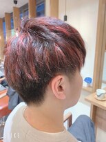 ヘアーサロン リアン(hair salon Lian)&nbsp;目立つこと間違いなし　スマッシュ　レッドハイライト