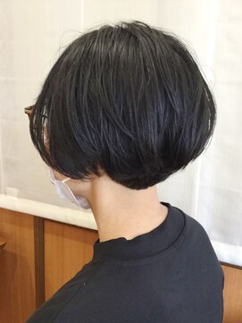 アメイジングヘアー 千歳店(AMAZING HAIR) 【AMAZING HAIR 千歳店/村山】黒髪×上品ショートボブ