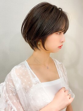 アフロート エル 錦糸町(AFLOAT L) LallYou　錦糸町　ココアブラウン抜け感ヘアひし形シルエット