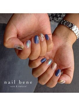 マニャーナ Manana 美容室 ハンドジェルネイル　ニュアンスネイル