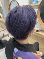 スクリバイタヒエ(SUKURI by tahie)&nbsp;#ツーブロックマッシュ　#ラベンダーカラー