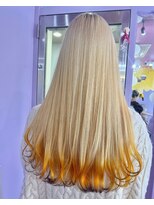 ヘアサロン トミー(Hair salon TOMMY) ブロンド×裾カラー