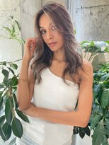 ヨロ 小岩(YOLO) ハイライトカラーミルクティーベージュケアブリーチダブルカラー