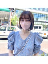 ボアップ(boappu)&nbsp;#ボブ#ブラウンカラー#ナチュラル#ガーリー#可愛い