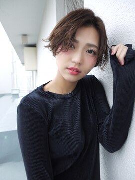 モリオ フロム ロンドン サッポロファクトリー店(morio FROM LONDON) 札幌ショート　大人かわいいショートボブ　毛先パーマ