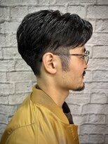 ヘアサロン 銀座マツナガ新宿店(hair salon) 大人カジュアルヘア73パートスタイル【新宿/理容室/バーバー】