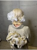 成人式ヘアメイク着付け 前撮り結婚式 お呼ばれ 二次会