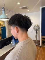 サード(ThairD) メンズスタイル/マッシュパーマ/アッシュブラック