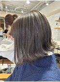 オリーブグレージュ/切りっぱなし