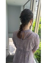 【丸山　翔】結婚式お呼ばれヘアセット