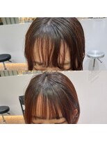 ゼスト フィーノ(ZEST fino)&nbsp;【平林鼓】前髪クロスパーマで割れ目改善！