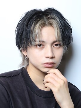 リップス 千葉annex(LIPPS) デザインカラーセンターパートソフトツイストスパイラルパーマ