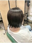 切りっぱなしボブ