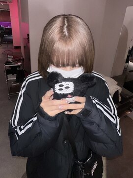 ダズリングディア(Dazzling Deer) グレージュ/ベージュ/メルティカラー/レイヤーカット