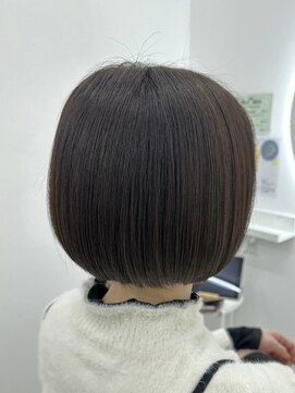 アイニ 大阪上本町店(aini) ブラウンベージュ/ベージュ/ブラウン/髪質改善/ボブ