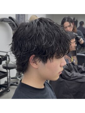 ウェーブ(WAVE) 波巻きパーマ/緩めパーマ/ウルフパーマ/波巻きスパイラル