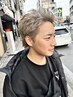 【メンズ専用】メンズカット×艶感カラー×眉毛カット