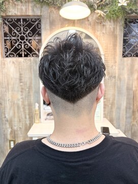 ブレス ヘアアンドスパ 湘南台(bless hair spa) フェード風メンズスタイル