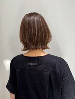 美容室 フォーリア Foglia&nbsp;レイヤーボブ　インナーカラー　ハイライト