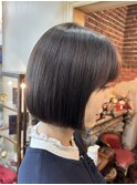 ボブスタイル×美髪カラー　　30代/40代/50代