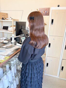 ヌク(Nuku.) マロンブラウン＿髪質改善トリートメント＿髪質改善カラー