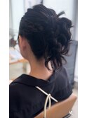 ゆるふわお団子ヘア ＊ 綱島美容室